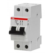 Выключатель автоматический  2-пол.   6A C 4,5kA ABB SH202L C6-1