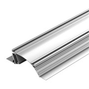 Профиль с экраном ALM-ARC-SINGLE-2000 ANOD+FROST (Arlight, Алюминий) 029850-1