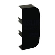 Заглушка 110х50мм черная 01005A