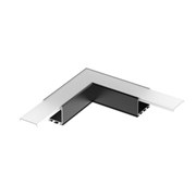 Угол PLS-LOCK-H25-L90 BLACK (с экраном MAT-L) (Arlight, Металл) 031268-1