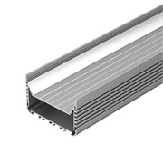 Профиль с экраном ALU-POWER-W8070-2000 ANOD+FROST (Arlight, Алюминий) 018952-1