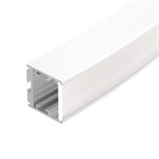 Профиль SL-ARC-3535-D1500-W90 WHITE (1180мм, дуга 1 из 4) (Arlight, Алюминий) 026600-1