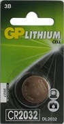 Батарейки литиевые GP Lithium CR2032-7CR1 CR2032 BL1 12759Б