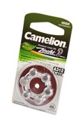 Батарейки для слуховых аппаратов Camelion Zinc-Air A312-BP6(0% Hg) BL6 14961Б