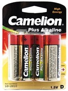 Батарейки Camelion Plus Alkaline LR20-BP2 BL2 (блистер 2шт) 06865Б