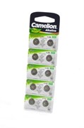 Батарейки алкалиновые Camelion AG8-BP10(0%Hg) AG8 391 BL10 14760Б