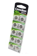 Батарейки алкалиновые Camelion AG12-BP10(0%Hg) AG 12 386 BL10 14729Б