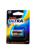 Батарейки литиевые Kodak ULTRA CR123 BL1 12122Б