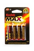 Батарейки Kodak Max LR6 BL4 12040Б