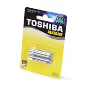Батарейки  МИЗИНЧИКОВЫЕ  TOSHIBA Alkaline LR03GCNN BP-2 SS LR03 BL2 11569Б
