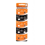 Батарейки алкалиновые MINAMOTO Button Cell AG2 BL10 11594Б