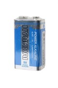 Батарейки Крона HYUNDAI POWER ALKALINE 6LR61 SR1, в упак 10 шт 13751Б