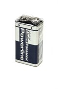 Батарейки Крона Panasonic Powerline Industrial 6LR61AD SR1, в упак 12 шт 08336Б