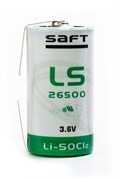 Батарейки литиевые SAFT LS 26500 CNR C с лепестковыми выводами 12253Б