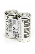 Батарейки SONY NEW ULTRA SUM2-NUP2A R14 SR2, в упак 24 шт 07588Б
