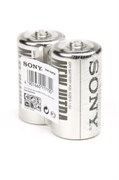 Батарейки SONY NEW ULTRA SUM1-NUP2A R20 SR2 (блистер плёнка 2шт) 07558Б