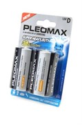 Батарейки PLEOMAX R20 BL2 (блистер 2шт) 07643Б