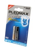Батарейки PLEOMAX R03 ААА BL2 (блистер 2шт) 07480Б