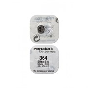 Батарейки серебряно-цинковые RENATA SR621SW 364, в упак 10 шт 12991Б