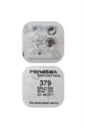 Батарейки серебряно-цинковые RENATA SR521SW 379, в упак 10 шт 12997Б