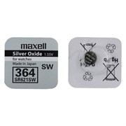 Батарейки серебряно-цинковые MAXELL SR621SW 364 01884Б