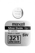 Батарейки серебряно-цинковые MAXELL SR616SW 321 01938Б