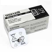 Батарейки серебряно-цинковые MAXELL SR521SW 379 (RUS), в упак 10шт 11851Б