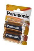 Батарейки Panasonic Alkaline Power LR20APB/2BP LR20 BL2 (блистер 2шт) 14315Б