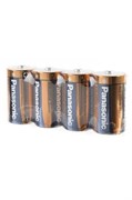 Батарейки Panasonic Alkaline Power LR20APB/4P LR20 SR4 (блистер плёнка 4шт упак 24шт) 14517Б