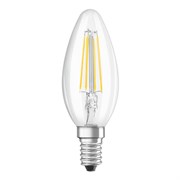 Лампочка филаментная светодиодная Osram LED Star, 600лм, 5Вт, 4000К, нейтральный белый свет, E14, свеча 4058075116702