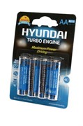 Батарейки HYUNDAI POWER ALKALINE LR6 BL4 13385Б