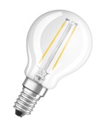 Лампа шарик FILLED OSRAM FIL SCL P75     6W/827 230V CL  FIL E14  850lm  FS1  OSRAM 4058075218147