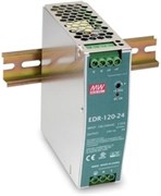 Блок питания 24В 5А 120Вт IP20 MEAN WELL EDR-120-24