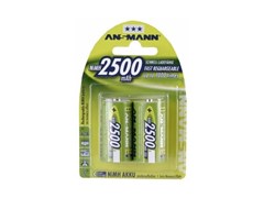 Аккумулятор ANSMANN 5030912 maxE 2500 C BL2 13922Б