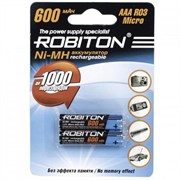 Аккумулятор ROBITON 600MHAAA-2 BL2 08794Б