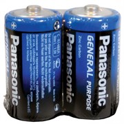 Батарейки Panasonic Geniune Purpose R14 средние (блистер плёнка 2шт) 2000000807126