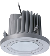 Светильник MATRIX/R LED (60) silver 4000K IP66- светодиодный встраиваемый   1424000100