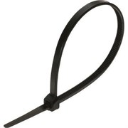 Стяжки нейлоновые КСС 8*400 (ч) (100шт.) (Fortisflex) 50285