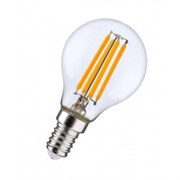 Лампа  шарик FILLED OSRAM FIL SCL P60     5W/827 230V CL  FIL E14  600lm  FS1  OSRAM 4058075212459
