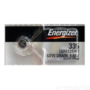 Батарейки серебряно-цинковые ENERGIZER Silver Oxide SR335 BL1 (блистер 1шт) 7638900059304