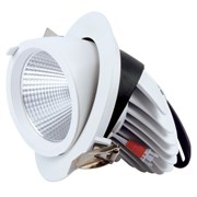 FL-LED DLC 20W 2700K D135xd115x100 20W 1800Lm встраиваемый поворотный круглый 605757