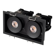 Светильник CL-SIMPLE-S148x80-2x9W Day4000 (BK, 45 deg) (Arlight, IP20 Металл, 3 года) 026877