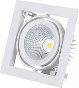 Светильник KARDO 1  32/830 60гр. белый - светодиодный встраиваемый   карданного типа DL-2000000778099