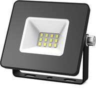 Прожектор Gauss Elementary 10W 845lm 4000К 200-240V IP65 черный LED 1/20 613100210