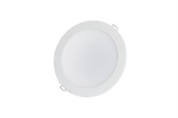 Встраиваемый светодиодный светильник LIGA 32W 230V 4000K 90гр. D=230мм (d=180-210мм) 3200Лм PF-0.9, IP54 -   (E1) DL-2000000893242
