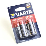 Батарейки VARTA LONGLIFE MAX POWER C бл. 2 - (блистер 2шт) 4008496545575