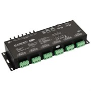 Декодер DMX SR-2108B-XLR3-24CH (12-24V, 24x4A) (Arlight, IP20 Металл, 3 года) 022562