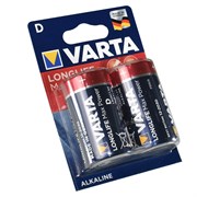 Батарейки VARTA LONGLIFE MAX POWER LR20 D BL2 (блистер 2шт) 4008496545520