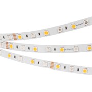 Лента RT6-5050-60 24V RGB-Warm 2x (300 LED) (arlight, 14.4 Вт/м, IP20) 018327