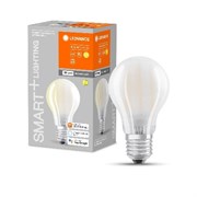 Умная лампа филаментная LEDVANCE SMART+ A E27, 7,5Вт, 2700К, 1055лм, теплый свет, диммируемая, светодиодная 4058075609716
